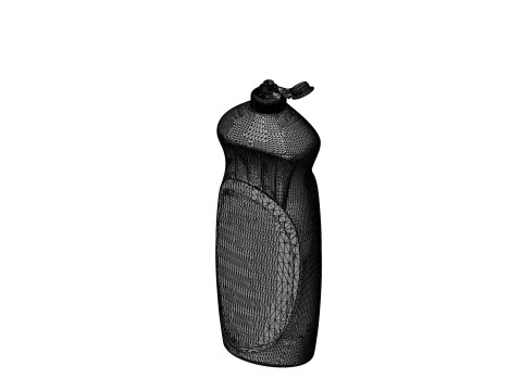 3D Fairy Dishwashing Liquid Bottle 3D Model