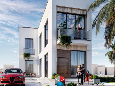 Modern villa 3D Model