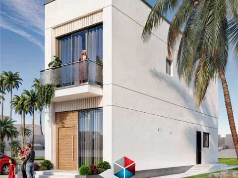 Modern villa 3D Model