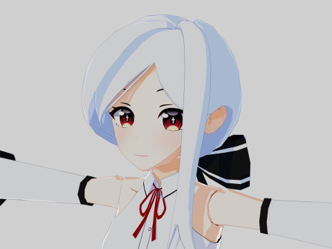 Original 3D Cartoon Character 3Dモデル