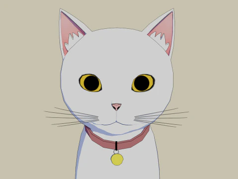 Original 3D Cartoon Character 3D Model