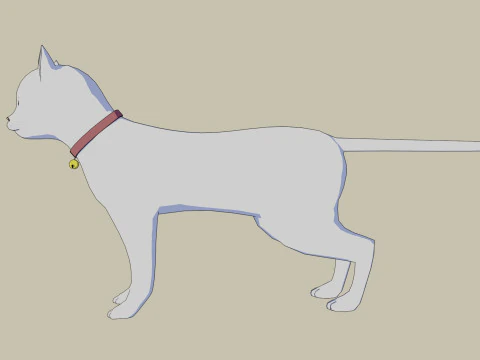 Original 3D Cartoon Character 3D Model