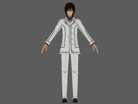 Anime characters model Clan Kaname 3D Model
