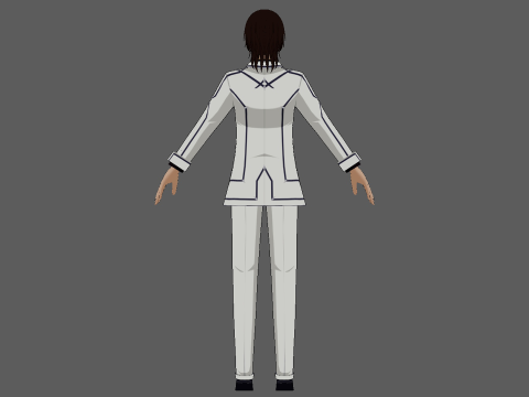 Anime characters model Clan Kaname 3Dモデル