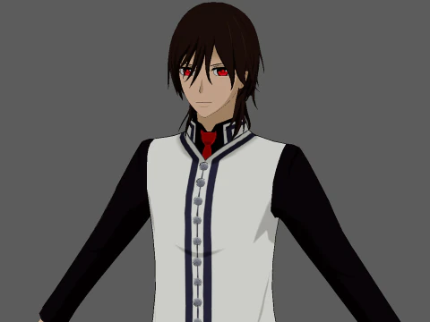 Anime characters model Clan Kaname 3D Model