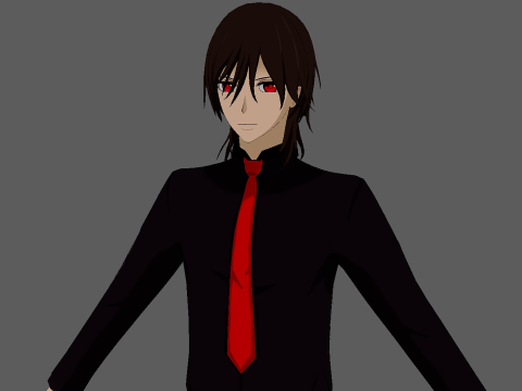 Anime characters model Clan Kaname 3Dモデル