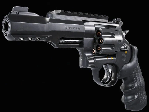 Revolver Smith and Wesson Magnum 357 3D Model