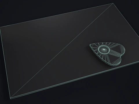 Spirit Board - Ouija 3D Model