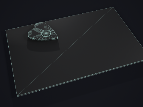 Spirit Board - Ouija 3D 모델
