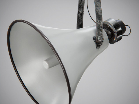 Military Horn Speaker Siren 3D Модель