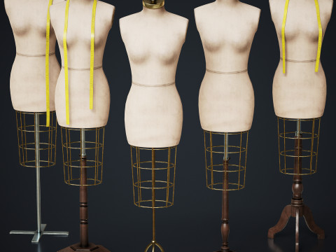 Tailor Manequin Modelo 3D
