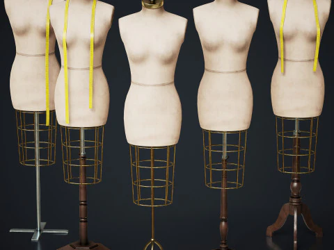 Tailor Manequin 3D Model
