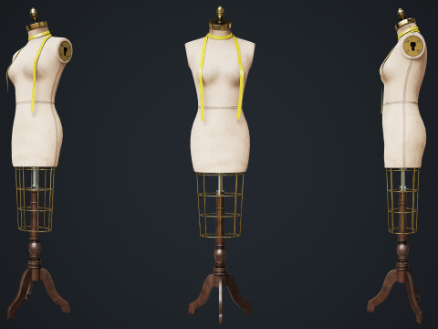 Tailor Manequin Modelo 3D