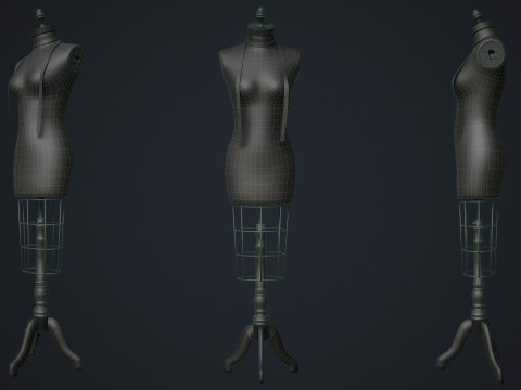 Tailor Manequin Modelo 3D