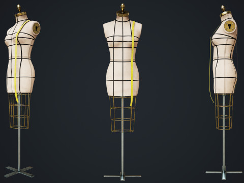 Tailor Manequin Modelo 3D