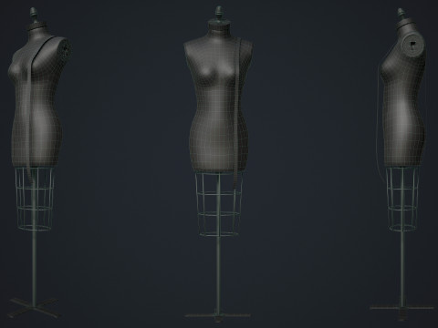 Tailor Manequin Modelo 3D