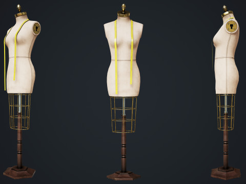 Tailor Manequin Modelo 3D