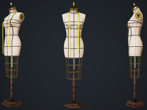Tailor Manequin Modelo 3D