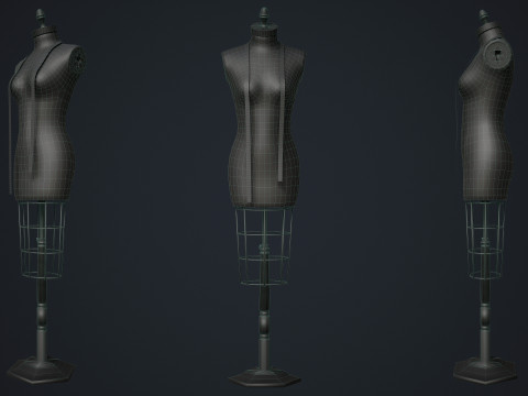 Tailor Manequin Modelo 3D
