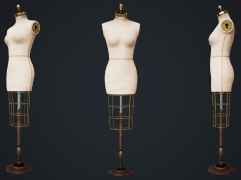Tailor Manequin Modelo 3D