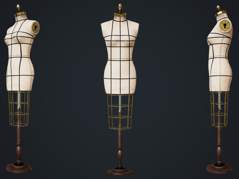 Tailor Manequin Modelo 3D