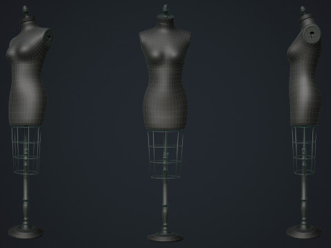 Tailor Manequin Modelo 3D