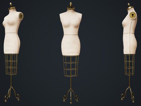 Tailor Manequin Modelo 3D