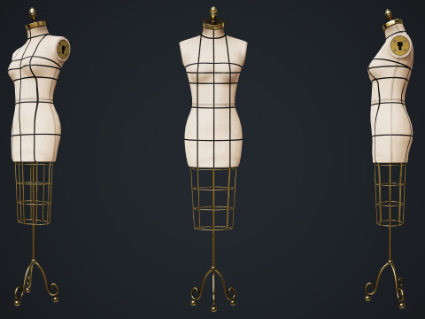 Tailor Manequin Modelo 3D
