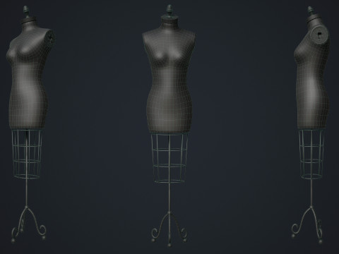 Tailor Manequin Modelo 3D