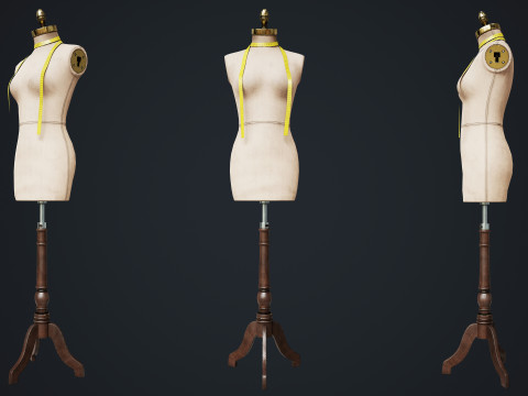 Tailor Manequin Modelo 3D