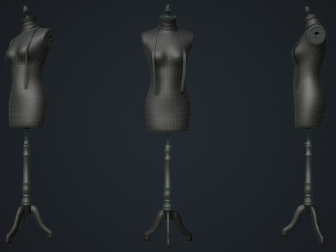 Tailor Manequin Modelo 3D