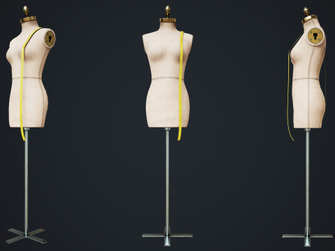 Tailor Manequin Modelo 3D