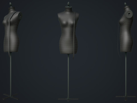 Tailor Manequin Modelo 3D