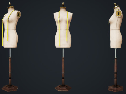 Tailor Manequin Modelo 3D