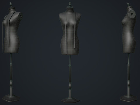 Tailor Manequin Modelo 3D