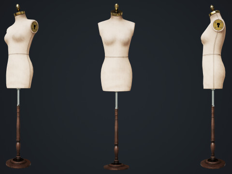 Tailor Manequin Modelo 3D
