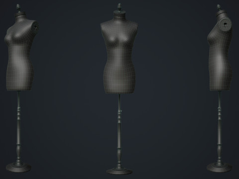 Tailor Manequin Modelo 3D