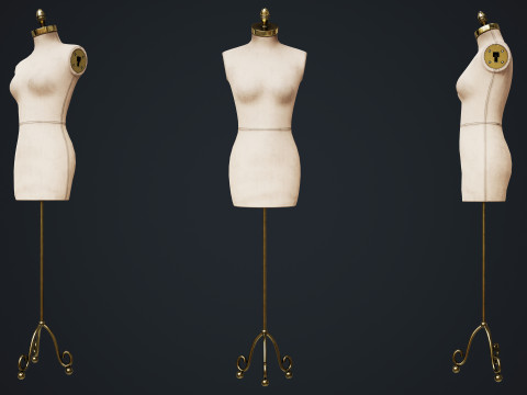 Tailor Manequin Modelo 3D