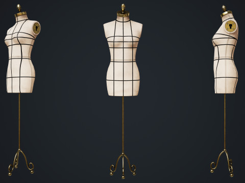 Tailor Manequin Modelo 3D