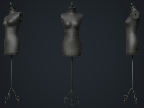 Tailor Manequin Modelo 3D