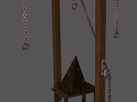 S Pack of Historical and Satirical Torture Devices 3D Model