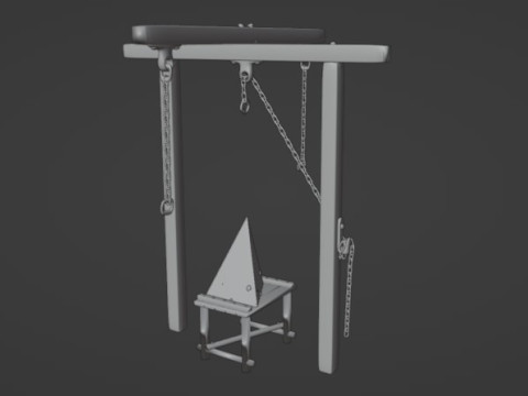 S Pack of Historical and Satirical Torture Devices 3D Model