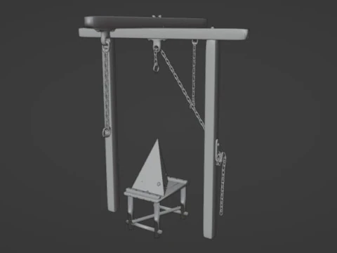 S Pack of Historical and Satirical Torture Devices 3D Model