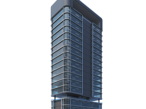 Modern Building 016 3D Model