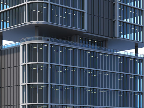 Modern Building 016 3Dモデル