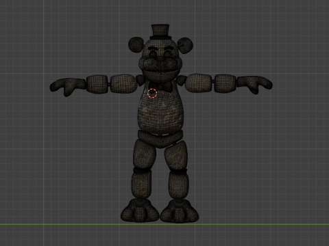 Stone freddy 3D Model