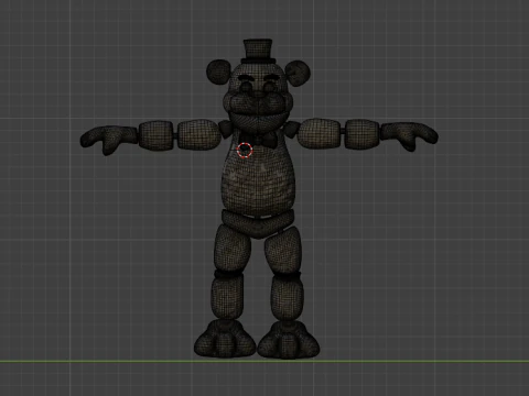 Стоун Фредди 3D Модель