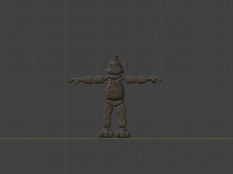 Stone freddy 3D Модель