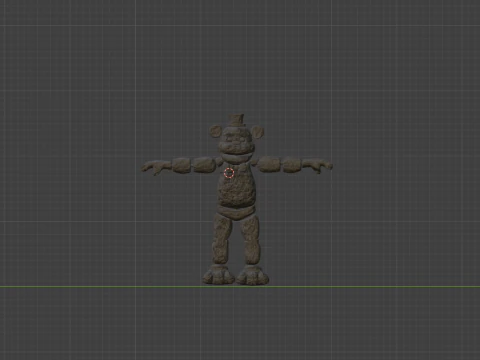 Stone freddy 3D Model