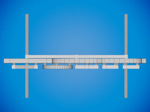 Motelposter 3D Model